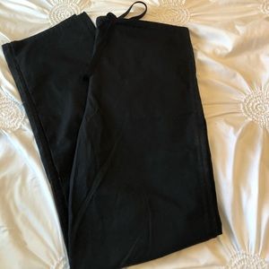 Black scrub pants